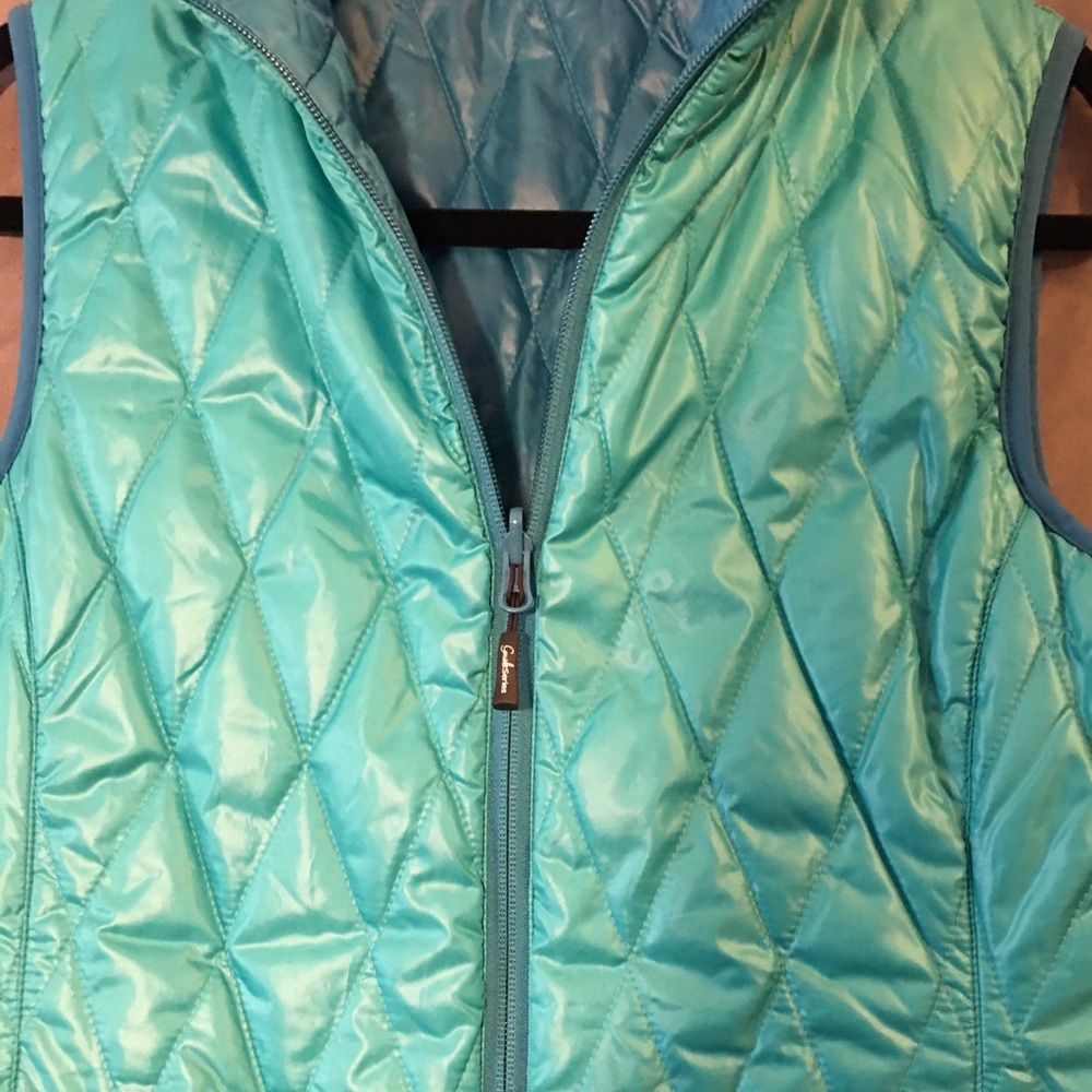 Reversible Blue/Teal Vest - Picture 2 of 4